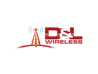 D&L Wireless logo design by pakNton