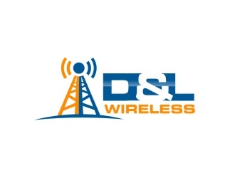 D&L Wireless logo design by maspion