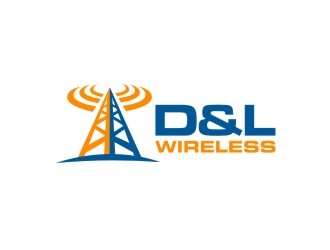 D&L Wireless logo design by maspion