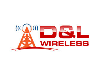 D&L Wireless logo design by Girly