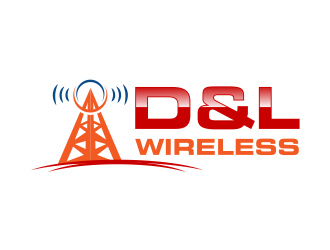 D&L Wireless logo design by Girly