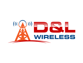 D&L Wireless logo design by Girly