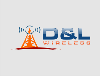 D&L Wireless logo design by clayjensen