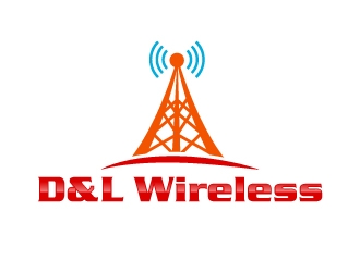 D&L Wireless logo design by uttam