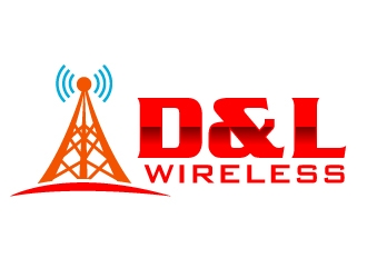 D&L Wireless logo design by uttam
