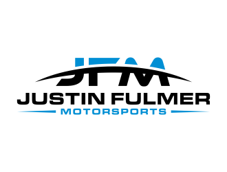 Justin Fulmer Motorsports logo design by pel4ngi