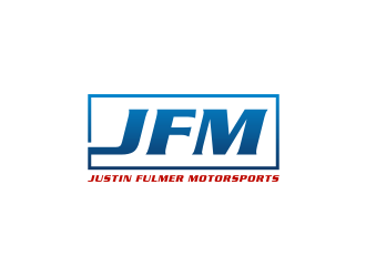 Justin Fulmer Motorsports logo design by mbamboex