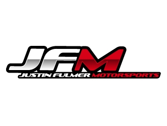 Justin Fulmer Motorsports logo design by AamirKhan