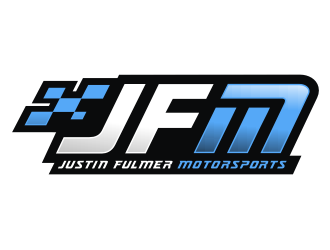 Justin Fulmer Motorsports logo design by coco