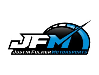 Justin Fulmer Motorsports logo design by daywalker