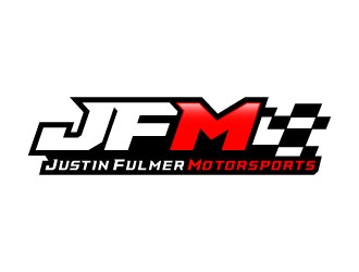 Justin Fulmer Motorsports logo design by daywalker