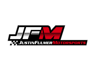 Justin Fulmer Motorsports logo design by GemahRipah