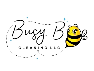 Busy B Cleaning logo design by forevera