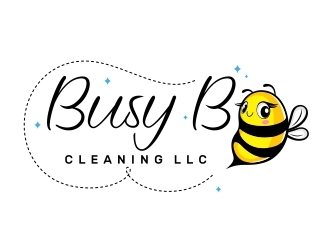Busy B Cleaning logo design by forevera