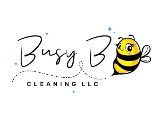 Busy B Cleaning logo design by forevera