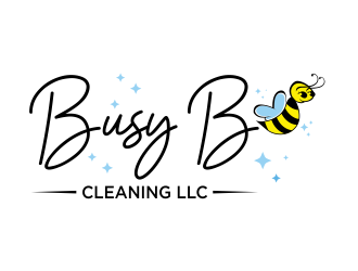 Busy B Cleaning logo design by qqdesigns