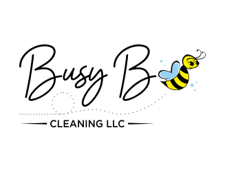 Busy B Cleaning logo design by qqdesigns