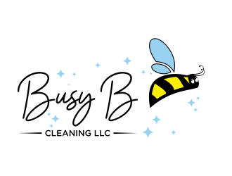 Busy B Cleaning logo design by qqdesigns