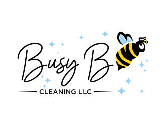 Busy B Cleaning logo design by qqdesigns