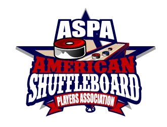 American Shuffleboard Players Association logo design by aRBy