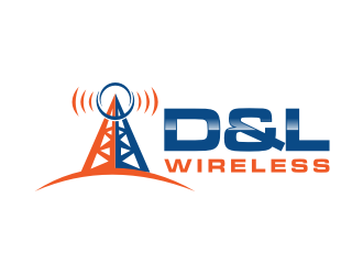 D&L Wireless logo design by Sheilla