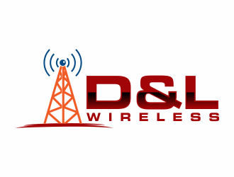D&L Wireless logo design by Mahrein