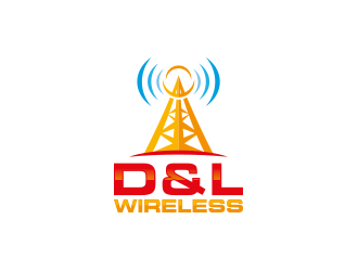 D&L Wireless logo design by yippiyproject