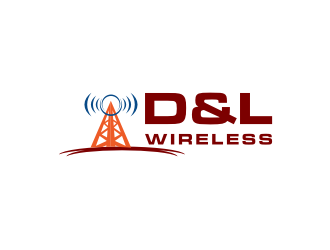 D&L Wireless logo design by nurul_rizkon