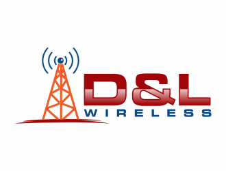 D&L Wireless logo design by Mahrein