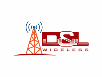 D&L Wireless logo design by Mahrein