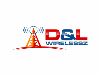 D&L Wireless logo design by mutafailan