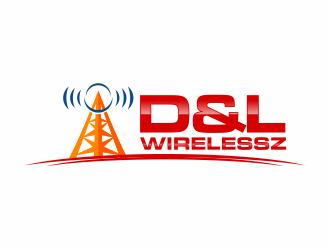 D&L Wireless logo design by mutafailan