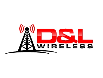 D&L Wireless logo design by MUSANG
