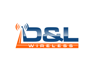 D&L Wireless logo design by deddy