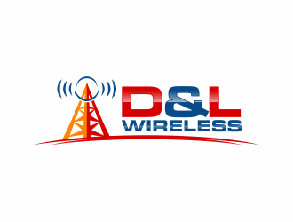 D&L Wireless logo design by mutafailan