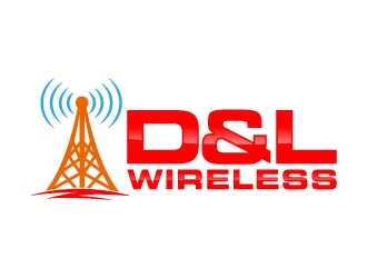 D&L Wireless logo design by jaize