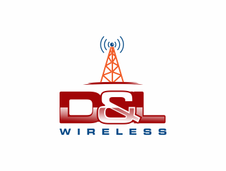 D&L Wireless logo design by Mahrein