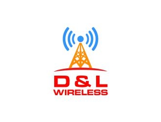 D&L Wireless logo design by assava