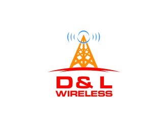 D&L Wireless logo design by assava