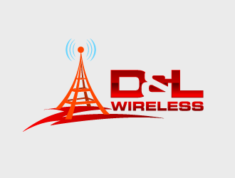 D&L Wireless logo design by torresace