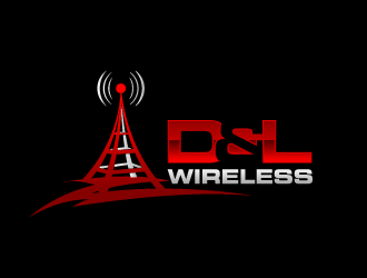 D&L Wireless logo design by torresace