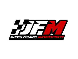 Justin Fulmer Motorsports logo design by kunejo