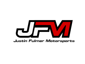 Justin Fulmer Motorsports logo design by Rossee