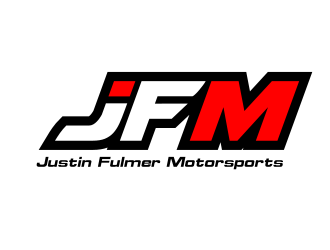 Justin Fulmer Motorsports logo design by Rossee