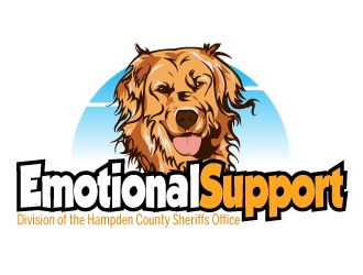Emotional Support Division of the Hampden County Sheriffs Office  logo design by AamirKhan
