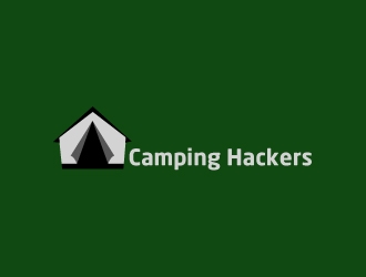 Camping Hackers logo design by aryamaity