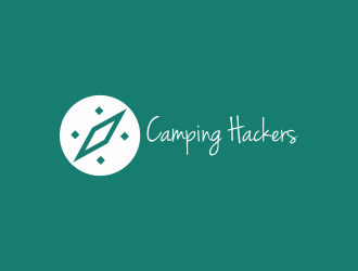 Camping Hackers logo design by ayda_art