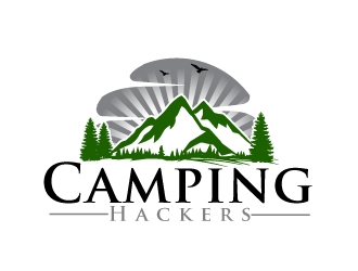 Camping Hackers logo design by AamirKhan