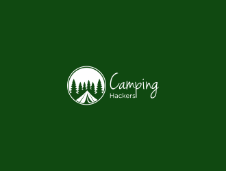 Camping Hackers logo design by ayda_art