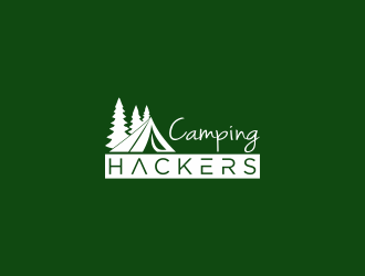 Camping Hackers logo design by ayda_art